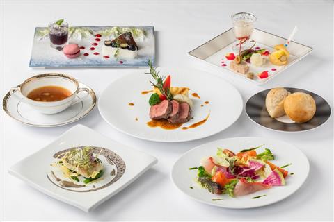 松本ホテル花月　テロワールコース料理（一例）